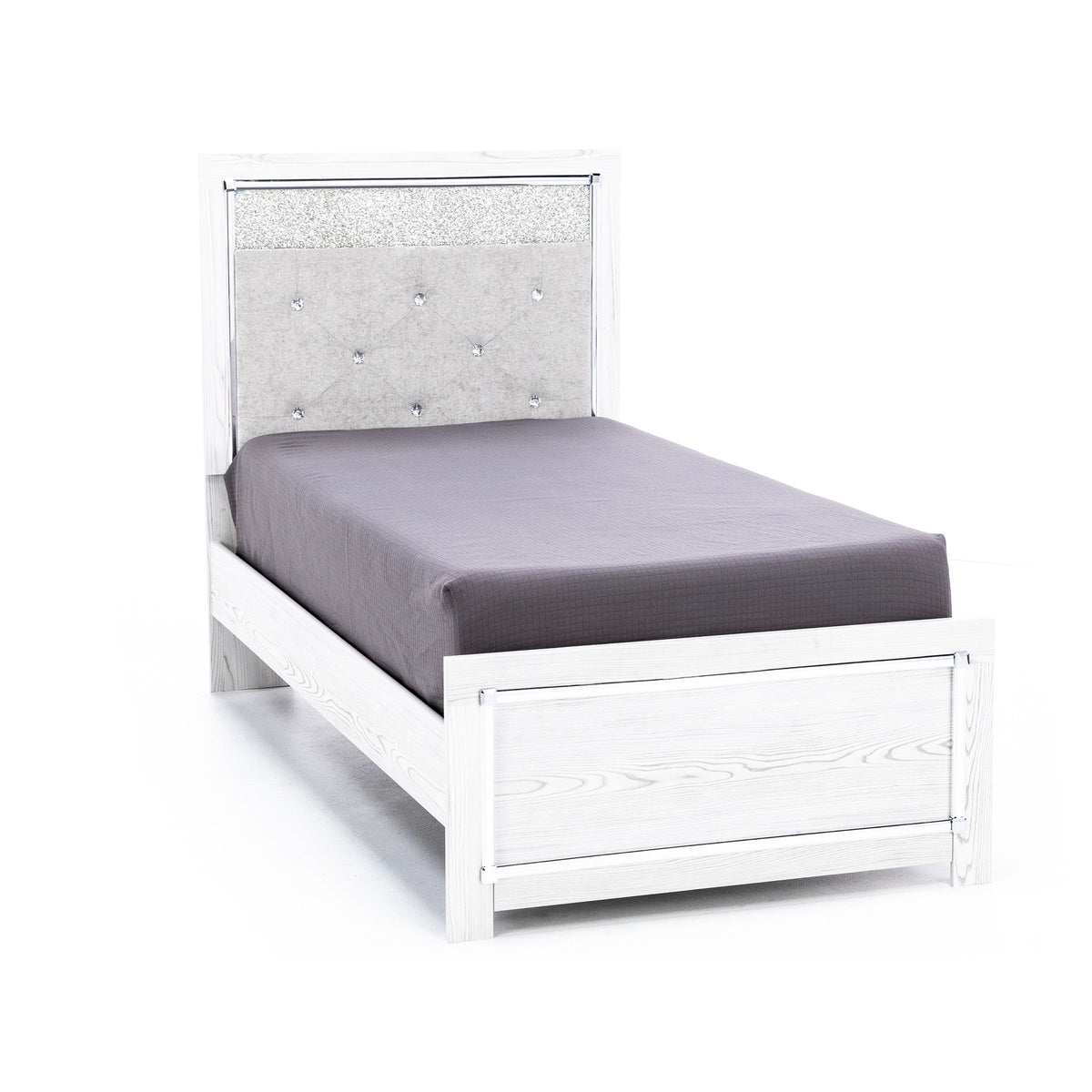 Alexa Upholstered Panel Bed