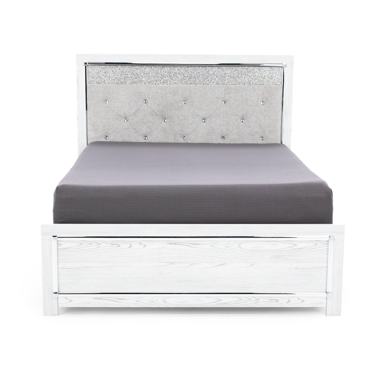 Alexa Upholstered Panel Bed