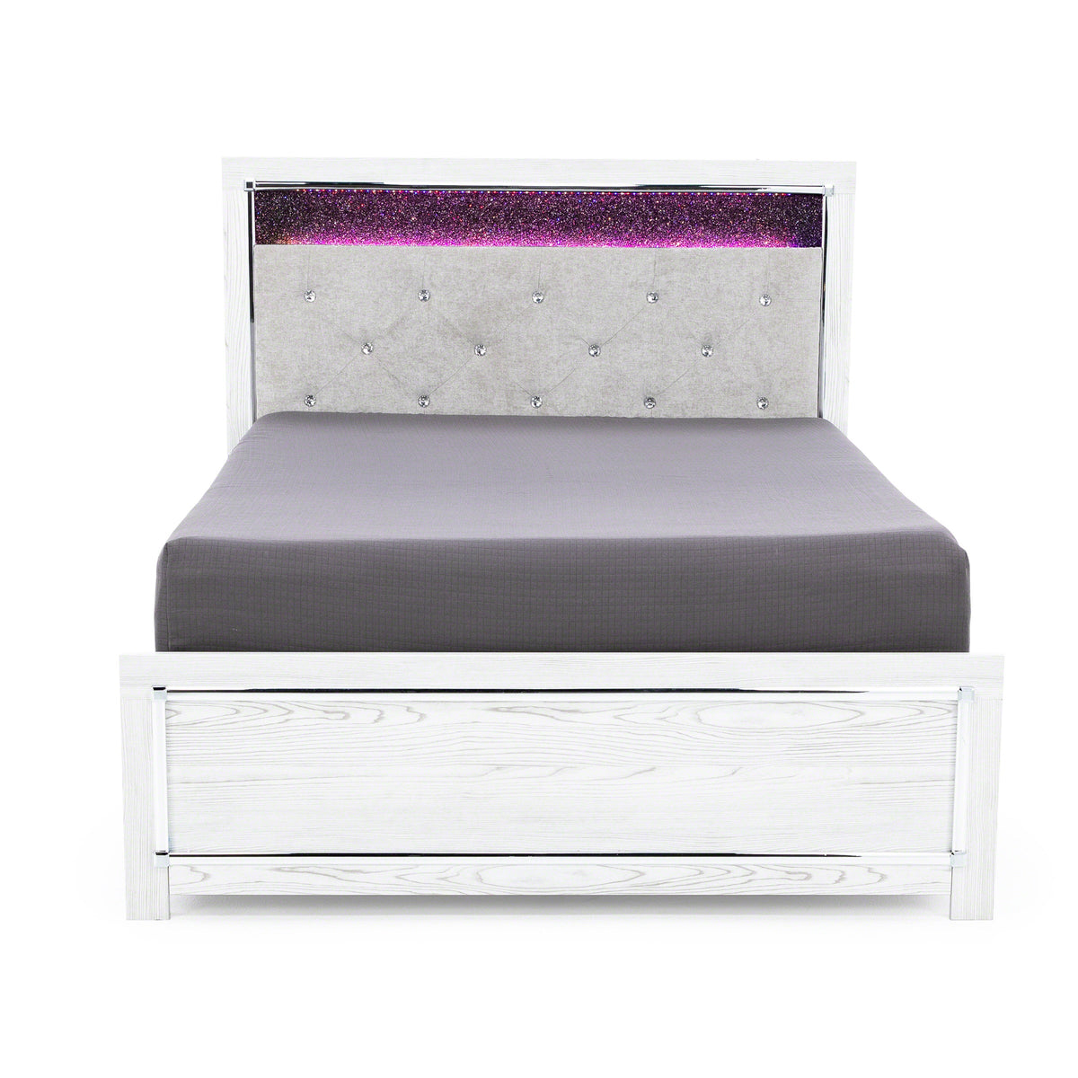 Alexa Upholstered Panel Bed